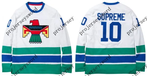 Canada Hockey Jersey Style Pullover: Premium Embroidered