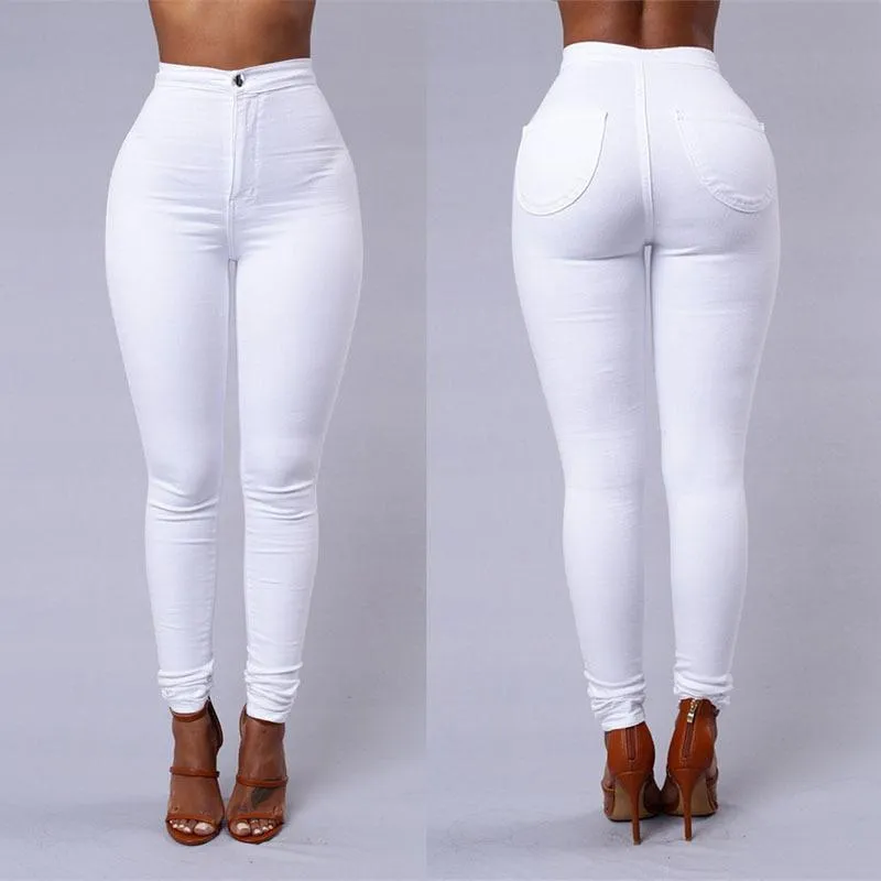 Pantaloni a vita alta jeans 2025