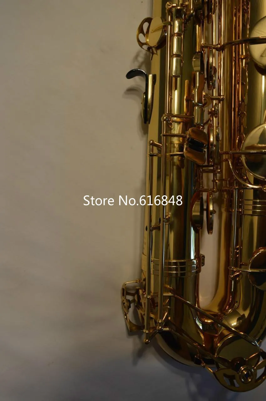 Jupiter JBS1000 Baritone Saxophone B900 Gold Lacquer Finish, E Flat Sax With Mouthpiece And