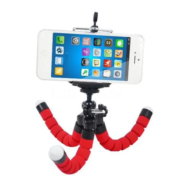 Mini Esnek Kamera Cep Telefonu Tutucu Esnek Ahtapot Tripod Braketi Standı Tutucu Dağı Monopod Şekillendirici Aksesuarları