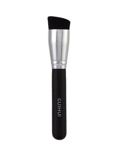 Foundation Brush Silver Black Makeup Brush Beauty Tools Oblique brush GUJHUI