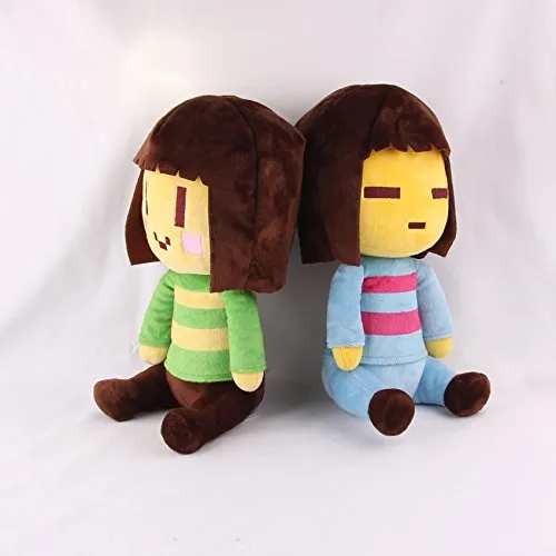 Undertale Frisk Chara Plush Toy Stifted Doll 25cm10inch Tall3118806