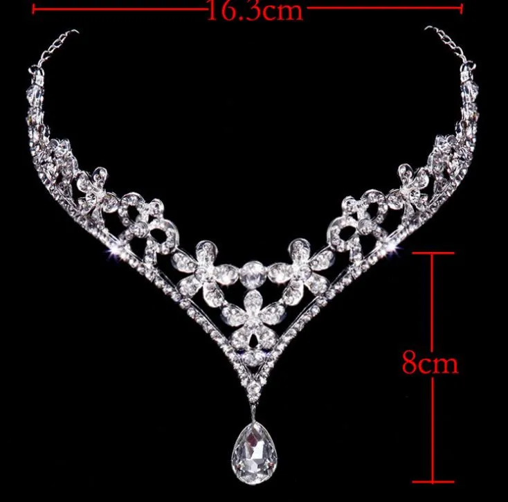 Le sopracciglia del pendente dei gioielli del copricapo della sposa di nozze del diamante del frontlet della sposa
