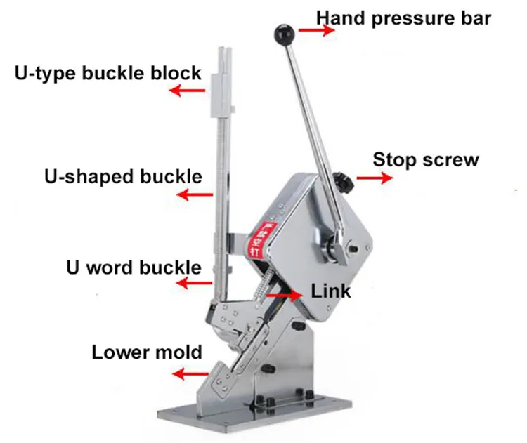 Qihang Top Manual U machipe sousage sousage machine ؛ كيس بلاستيكي ، آلة ربط كيس الفاكهة مع clipper