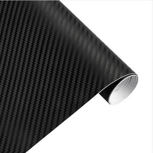 Waterproof DIY Car Sticker Car Styling Carbon Fiber Vinyl Wrapping Film Car Accessories Decals