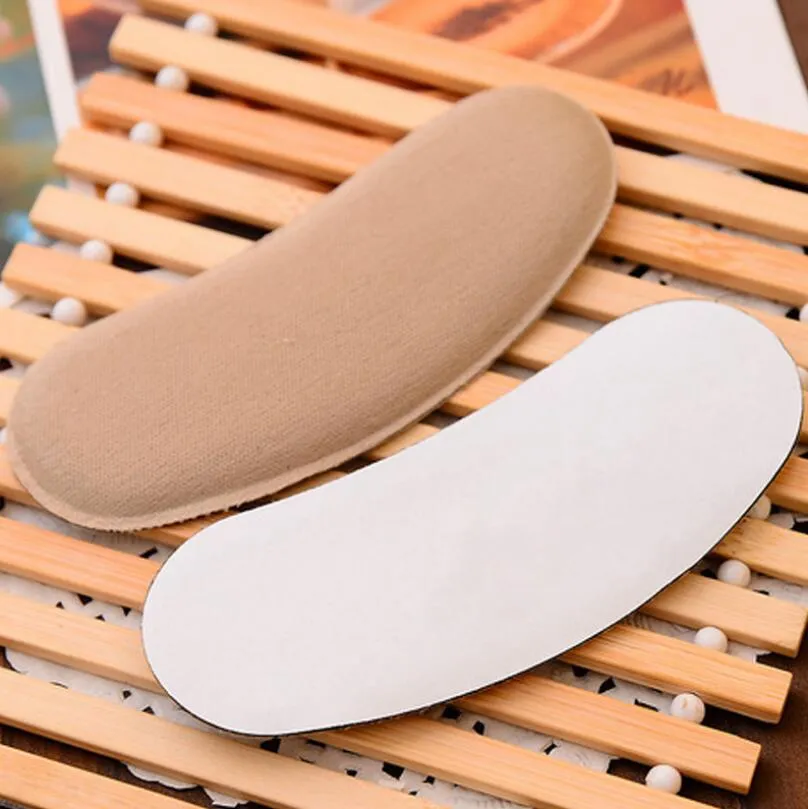 Soft Wool Felt Fabric Back Heel Cushion With Sponge Liner Grips LX3079