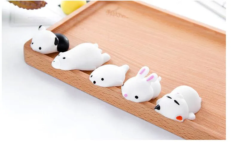 En gros lente augmentation Jumbo jouet chignon jouets animaux mignon Kawaii presser dessin animé jouet Mini Squishies chat Squishiy mode Rare Animal Gi8705663