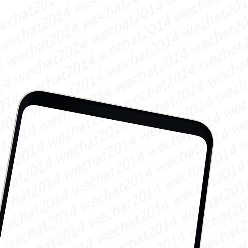 Reemplazo de la lente de cristal de la pantalla táctil exterior frontal del OEM para Samsung Galaxy Note 8 N950A N950F DHL gratis