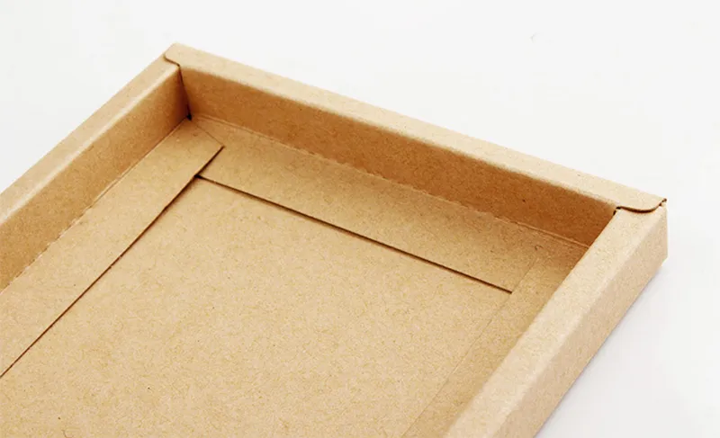 30 stks Kraft Paper Box Packaging voor iPhone 8 Case Custom Made Designed Geschenkdoos voor Telefoon Cover Verpakking Blank doos
