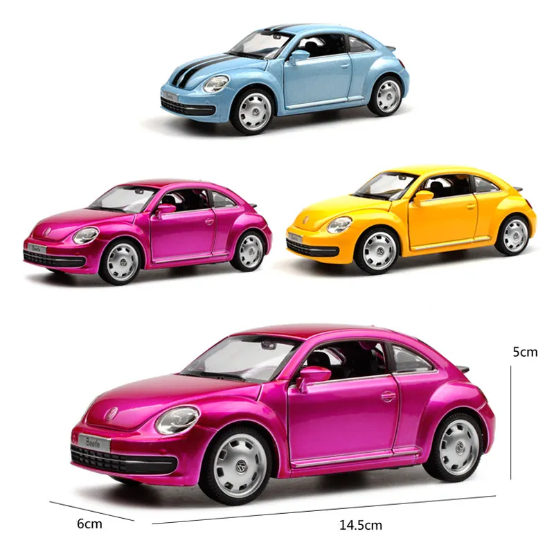 Legeringsbil 132 Die Cast Model15 CM Metal Toy Car3204 Trevlig målning Ljus N Musikfunktion Dra tillbaka öppen dörr9403065