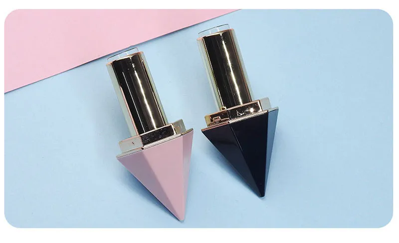 Diamantvorm lege lippenstift buizen lippenbalsem glanzend buizen DIY lippen buizen met tassel cosmetische containers