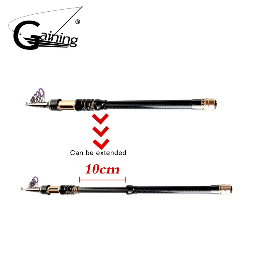 CarbonFiber Telescopic Fishing Rod 1.8 3.0m, Short Sea Style, Spinning &  Handheld For Coastal & Freshwater Fishing From Jace888, $17.79