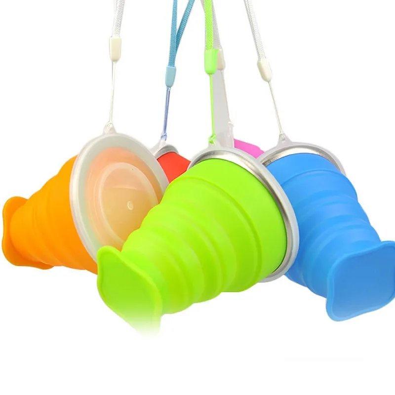 Lot De 2 Gobelets Pliables Silicone 200 Ml Avec Couvercle Étanché – Idéal Camping, Rando, Pique-Nique