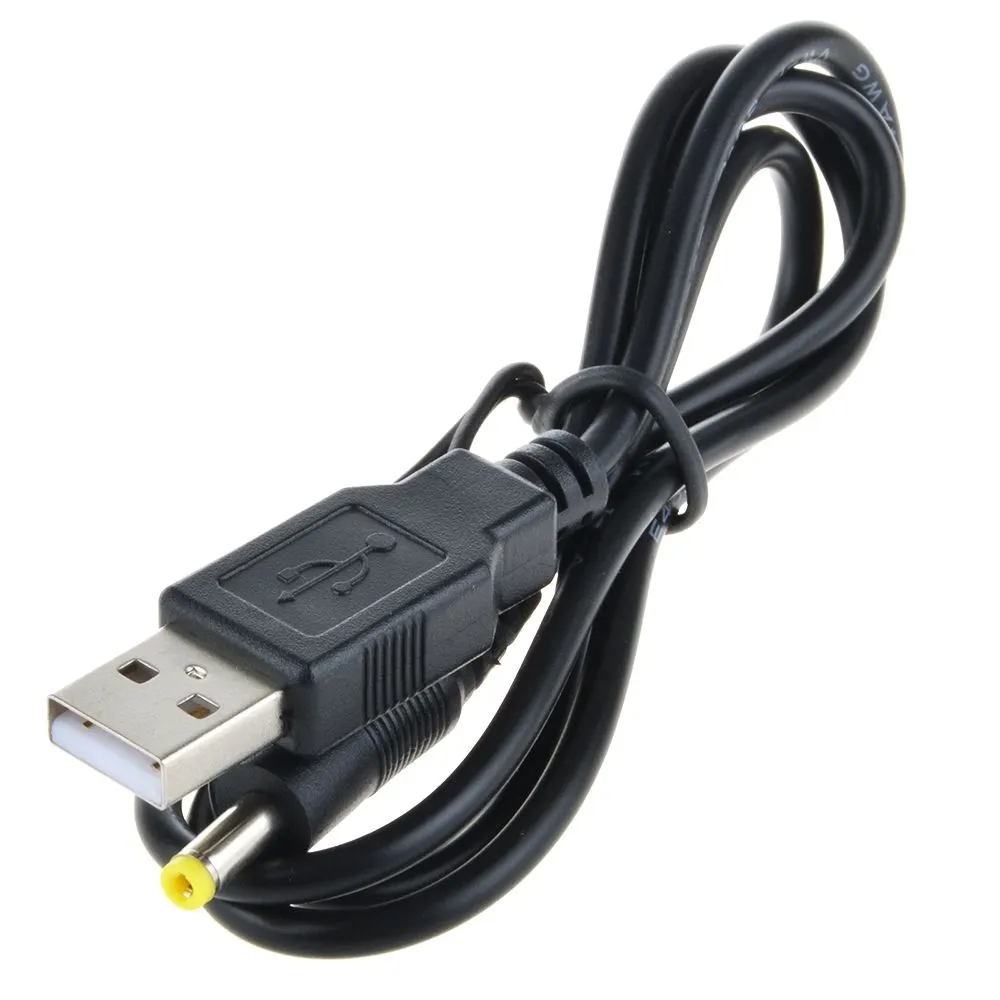 För PSP 1000 2000 3000 USB -laddningskabel 5V Power Charge Cables Charger Cord Lead DHL FedEx Ups gratis frakt