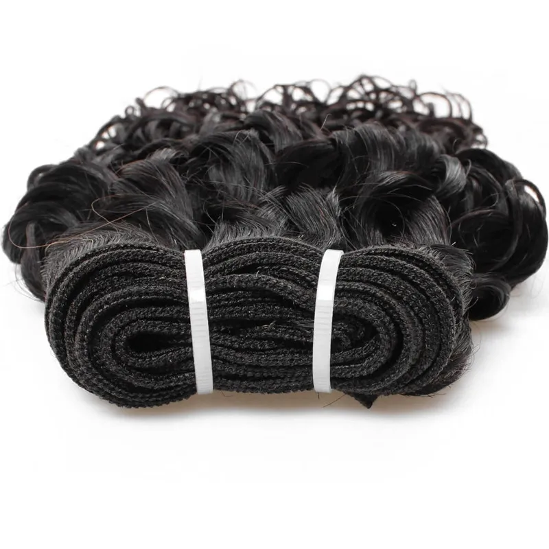 Ishow How Indian Hair Extensions Wefts 10A Brazilian Hair Human Hair Bundles with Water Wave 4バンドルオールAGES5035395