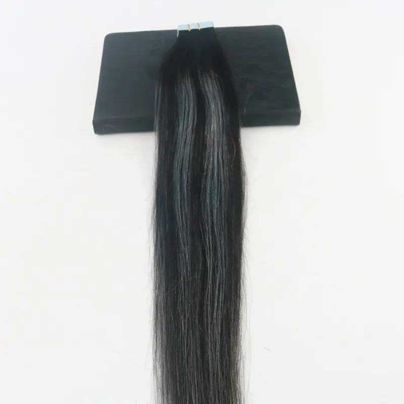Sensationnel Haarverlängerung | 20 Cm, 100% Echthaar, Yaki-Textur, Farbe 1B Schwarz, Mit Arganöl