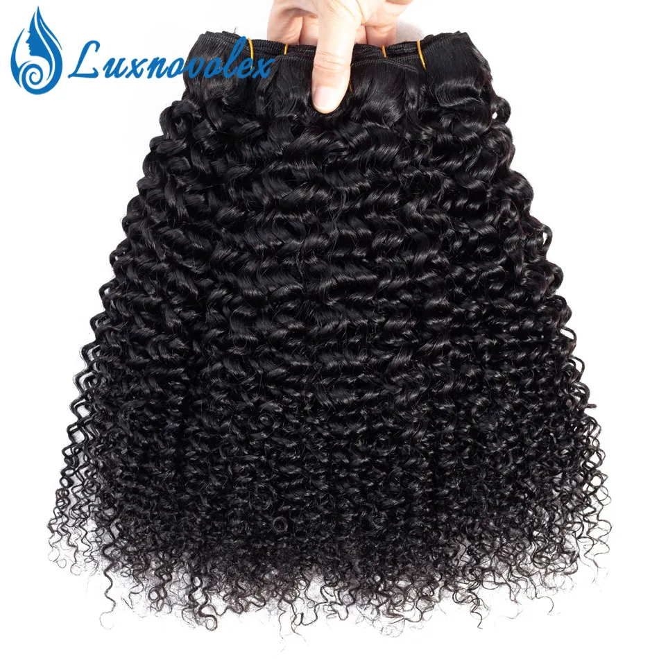 8a Brasileiro Cabelo Curly Pacacos 100 Não processados ​​Brasileiro Cabelo Curly Humano Teca Pacotes Natural Cor 9009366