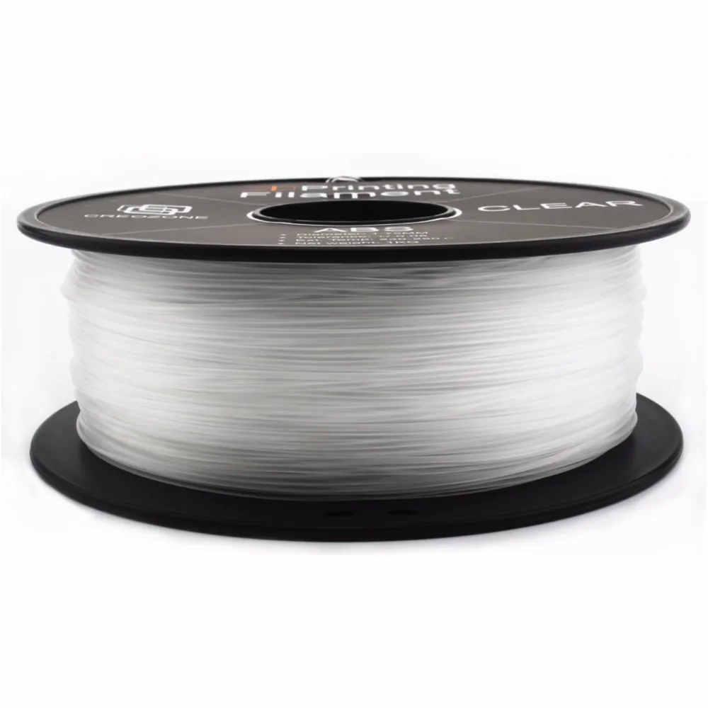 Freeshipping ABS Filamento De Plástico 3D Printer Filament 1.75 1 KG Freqüência de Diâmetro Tolerâncias +/- 0.05mm Suprimentos de Impressora 3D para RepRap