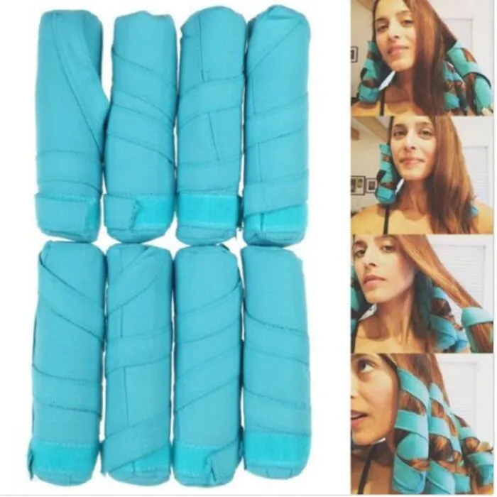 Hair Rollers Sleep Styler Kit For Long Hair Salon Rollers Curlers Shark