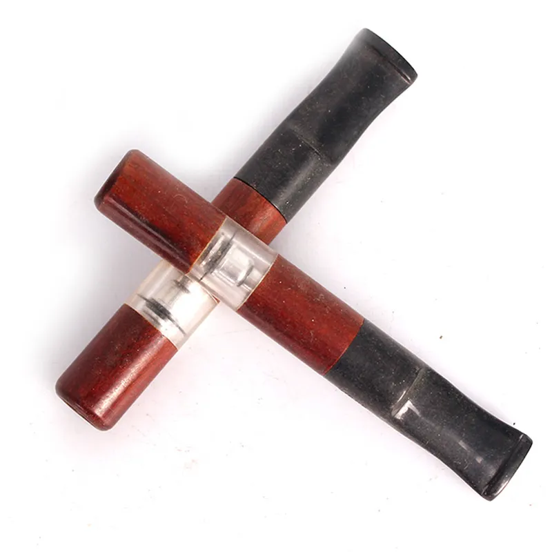 The copper head holder rod image filtration cigarette holder mahogany wood Yanju wholesale