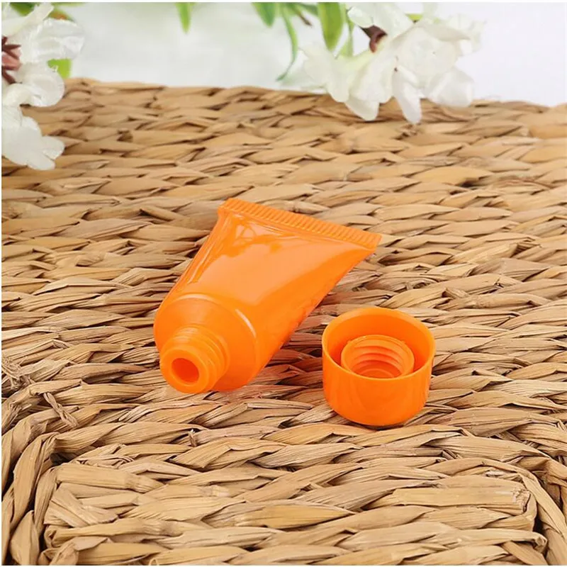 5ml 10ml Soft Refillable Plastic Lools Squeeze Cosmetic Packaging Cream Leads Bottle Protable Container 0109