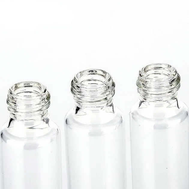 200ピース/ロット10mlガラス香水瓶卸売油ガラスバイアルのボトルの上の弾薬詰め替えロール