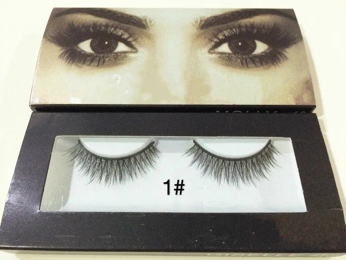 120 pares de cílios falsos Extensões de cílios Edição Mink Edição Falsa Lashes Fake HD Beauty