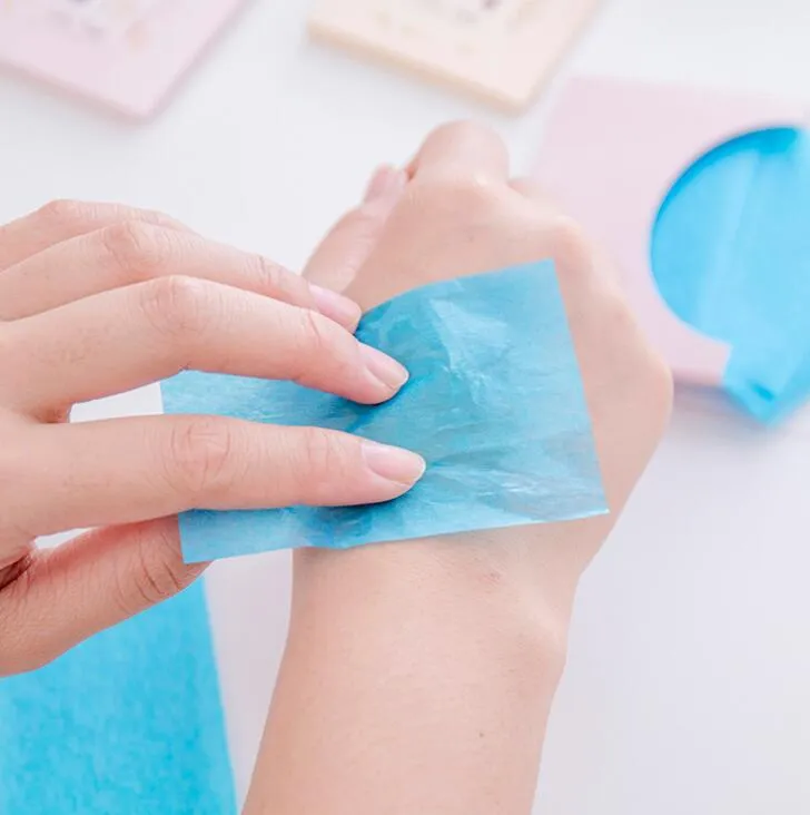 tkanki tkanki Pro potężne czyszczenie makijażu oleju pochłania papier pochłanianie w pochłanianiu blot do czyszczenia twarzy narzędzia do twarzy