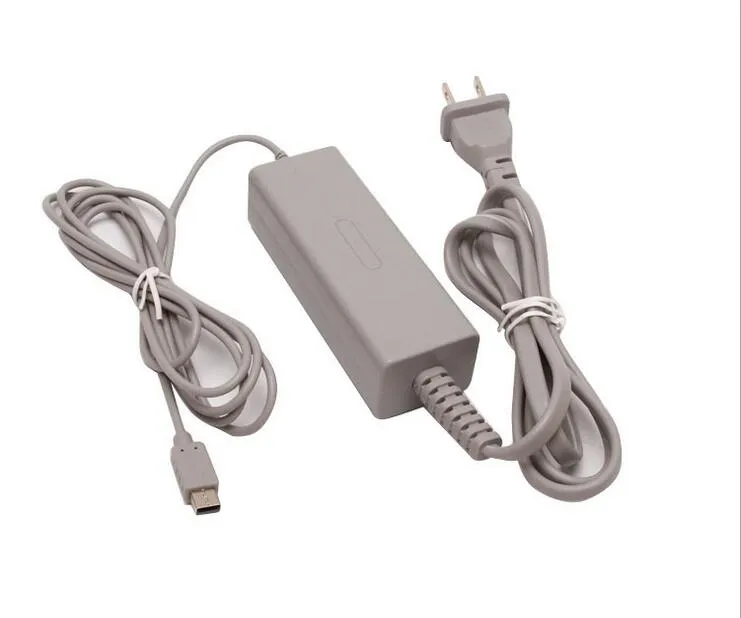 US EU PLIG MUR PLUS D'ALIMENTATION CHARGE Câble du chargeur d'adaptateur AC pour Wii U GamePad Contrôleur Navire rapide de haute qualité