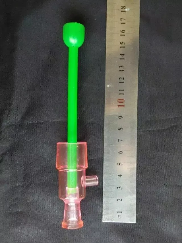 newtheAcrylic trois, gros Bongs tuyaux de brûleur à mazout conduites d'eau tuyaux en verre plates-formes pétrolières fumer livraison gratuite