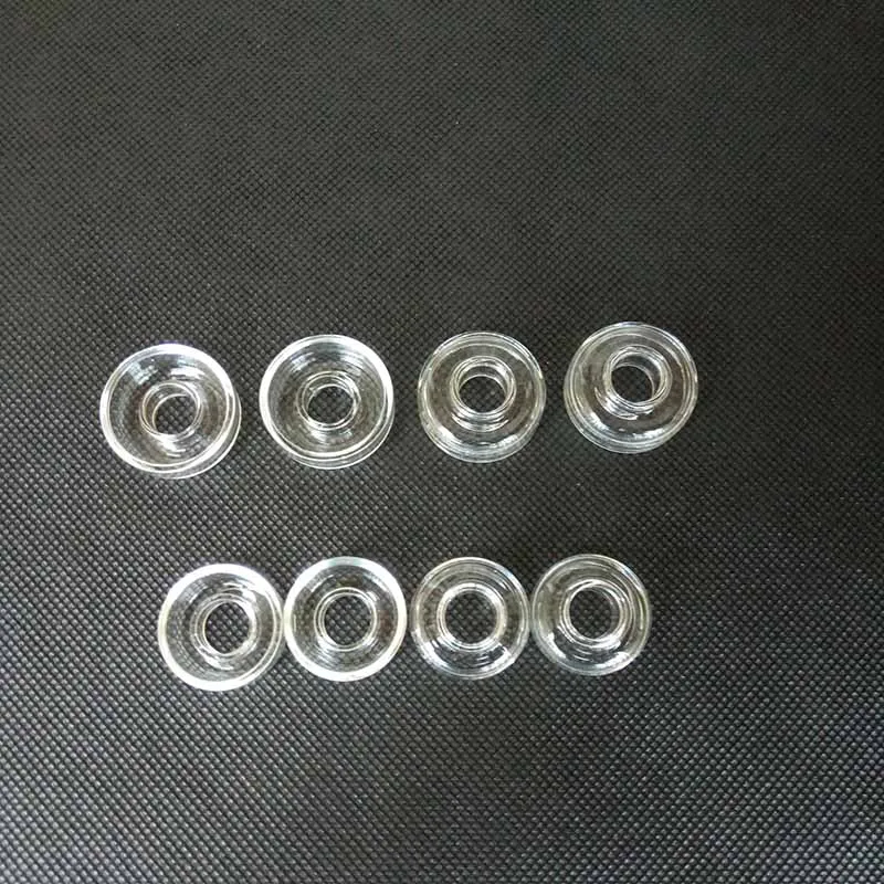 25mm / 22mm OD Quartz Dish Bowl Pipes Accessoires pour Banger Titanium Domeless Hookahs Nail Oil Rigs Glass Water Bongs