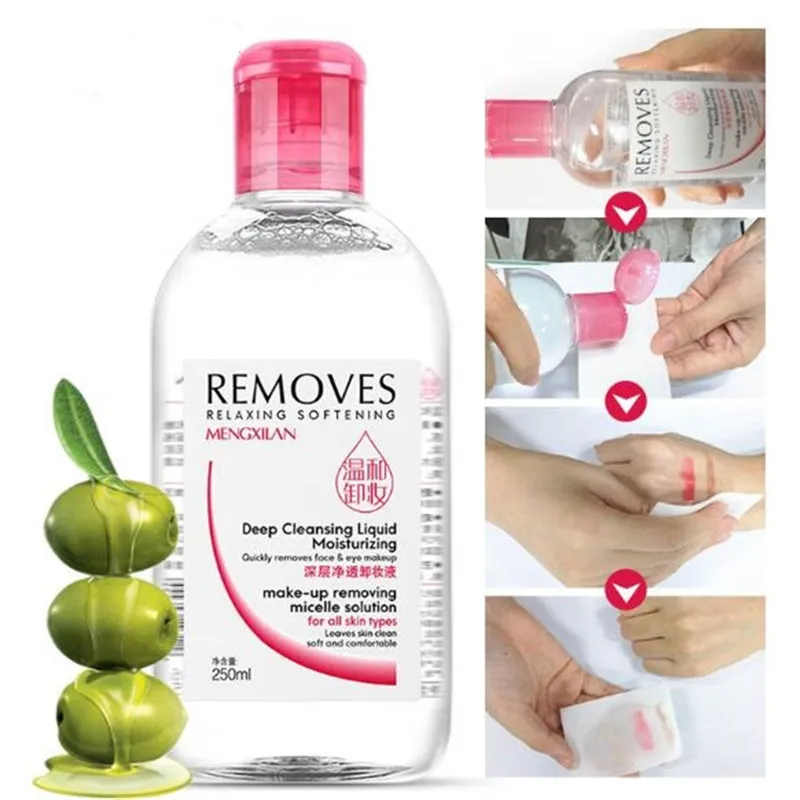 Make-up remover natuurlijke gezichtsreiniger diepe reiniging olie schoonheid olie gezicht diepe reiniging DHL gratis verzending