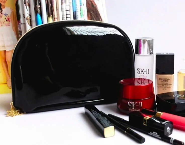 Vrouwen sneeuwvlok rits elegante schoonheid cosmetische make-up tas