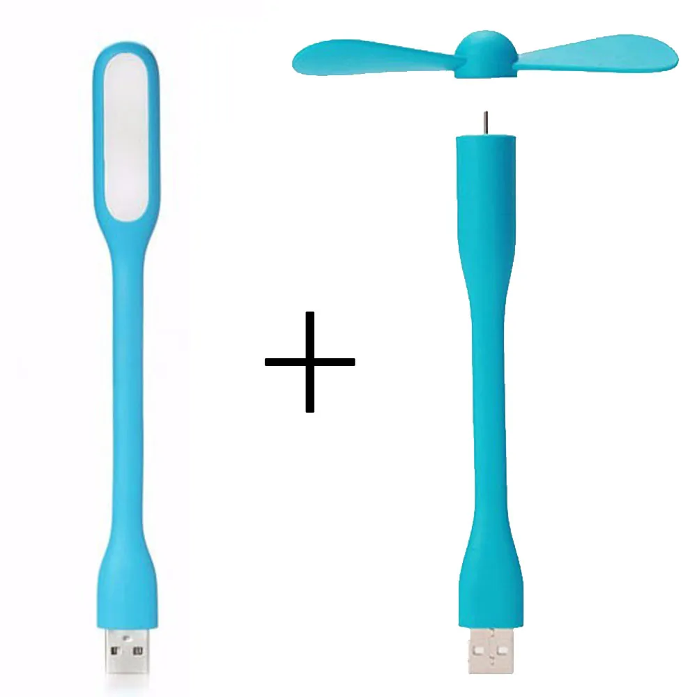 Kreatywny fan USB elastyczny przenośny mini wentylator i USB dla Xiaomi Power Bank Notebook Summer Gadget