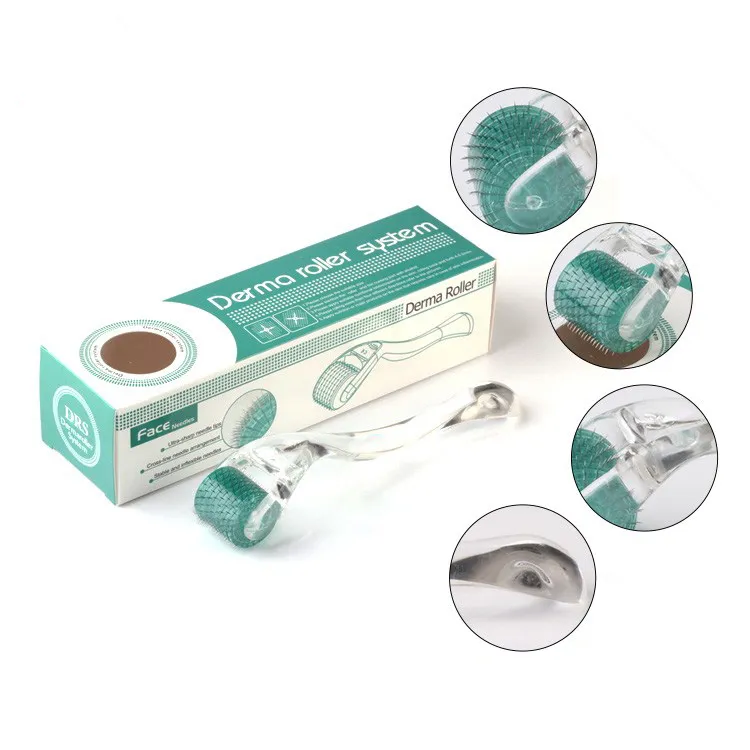 DRS 192 Needle Derma Roller DRS Microneedle Roller Derma Roller för hudföryngring Acne Removal 0,2-3,0mm
