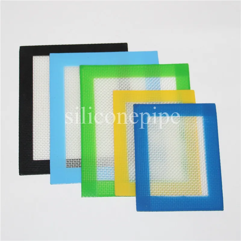 Silicone Mats Wax Siliconen Bakken Mat Dabber Sheets 118 5 cm Bakken Mat Dabber Sheets Jars DAB Pad Groen Blauw Geel DHL