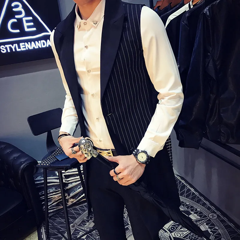 Men's sleeveless tuxedo jacket sale