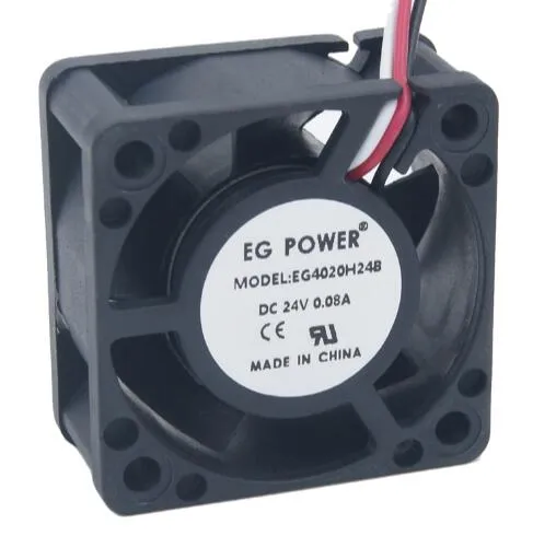 EG Power 4CM 4020 24V EG4020H24B Trzy-przewodowe podwójne chłodzenie wentylatora przemysłowego wentylatora przemysłowego