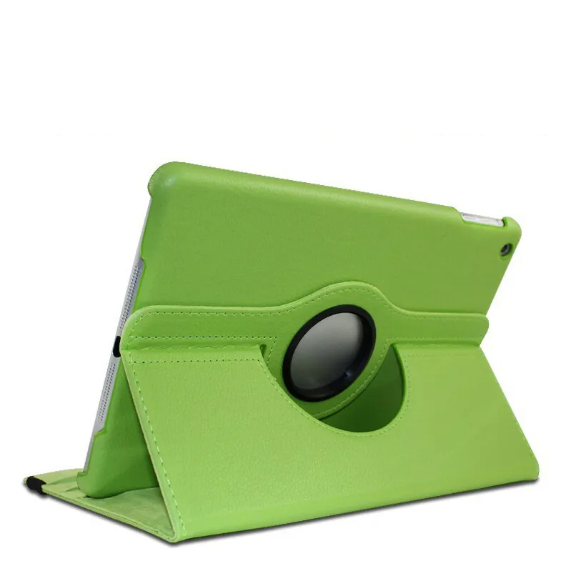 360 capa de couro de flip pU rotação para ipad mini6 air1 air2 9.7 ipad 10.2inch pro11inch