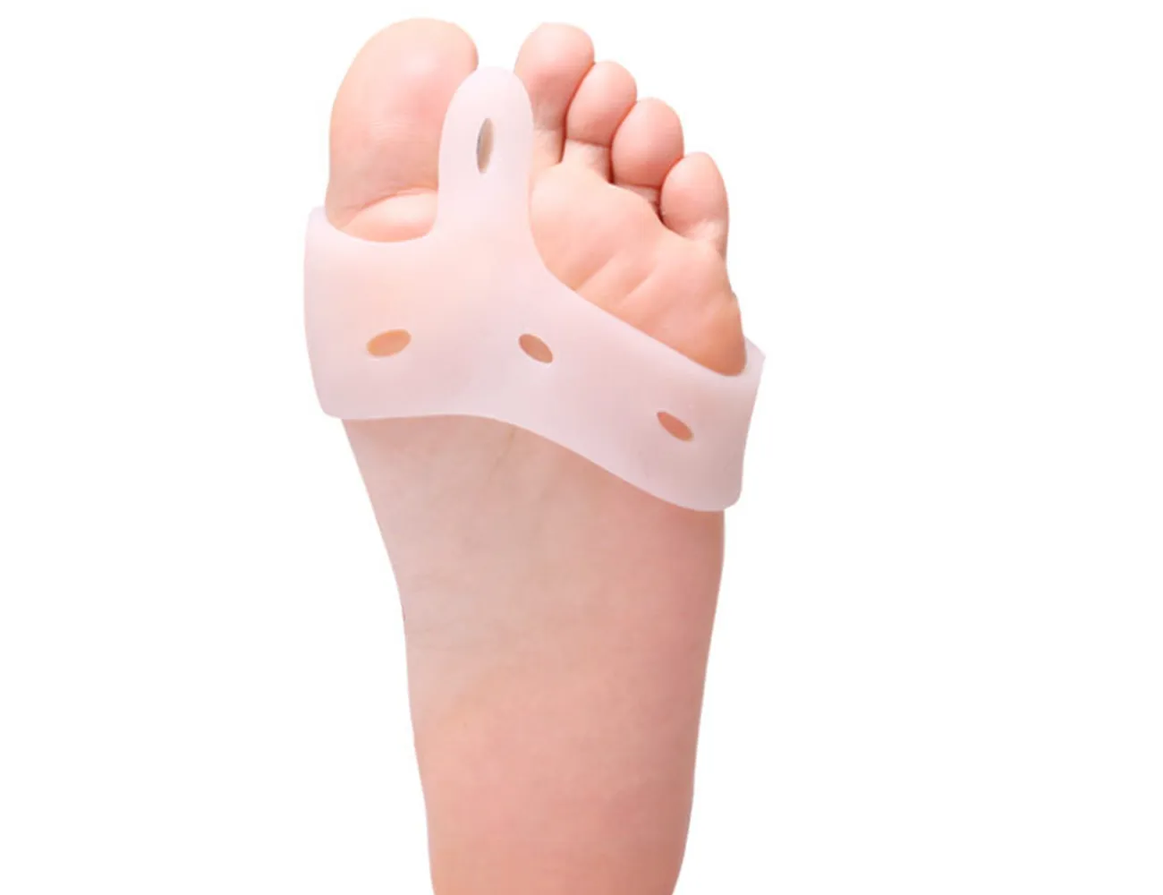 ELITZIA ETFT003 Foot Care Hallux Valgus Toe Separator Daglig användning Tåkorrigering