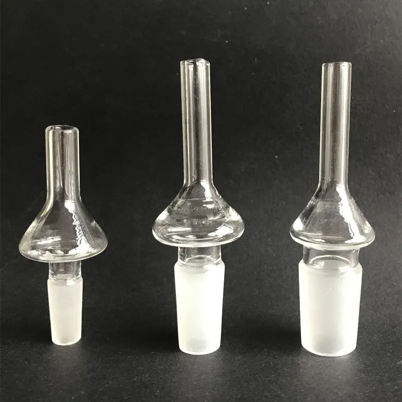 Clou en verre pour kit collecteur de nectar Taille de la pointe en verre 10 mm 14 mm 19 mm Accessoire en verre Kits collecteurs de nectar VS Clou en titane Clou à quartz