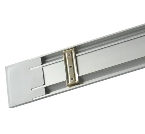 Ny ytmonterad LED-batten Dubbelrängrör Lyser 2FT 4FT T8 Fixtur Purificati LED TRI-PROOP LIGHT TUBE 20W 40W AC 110-240V