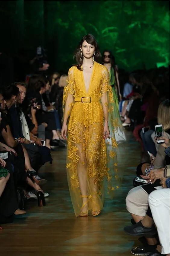 Elie saab yellow dress cheap