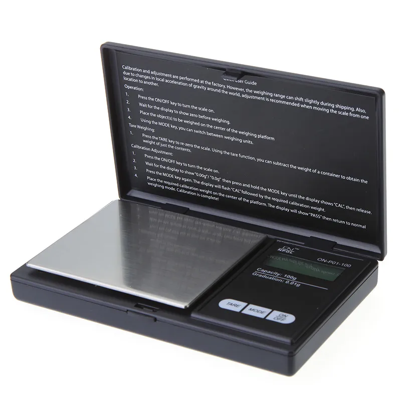 Freeshipping 100G Mini Balanza Digital Portable Scale 0,01g Bilancia Digitale Precision Scale Electronic Wale