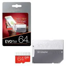 paquete mixto EVO, con más de 64 GB 128 GB + C10 TF tarjeta de memoria flash Clase 10 Adaptador SD libre al por menor del paquete de ampolla Epacket envío de DHL