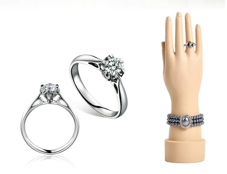 ¡Envío gratis! Maniquí masculino de plástico realista de alta calidad, mano ficticia para guantes, reloj, anillo, exhibición de joyería, cabezas de maniquí