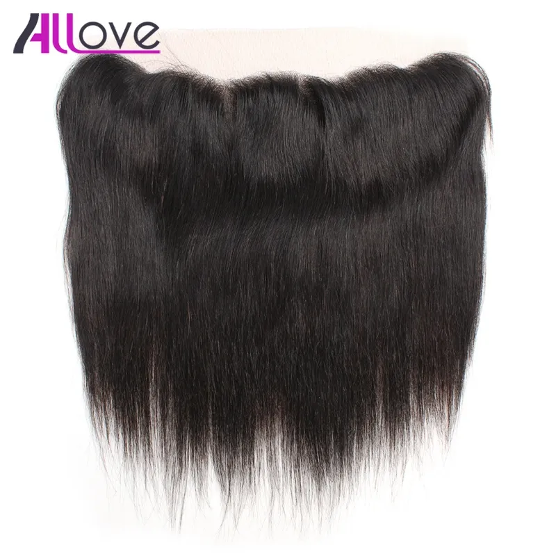 Brazilian Straight Hair With 13x2 Frontal Closure Cheap Peruvian Virgin Hair Indian Straight Ear To Ear Lace Frontal77622283945354