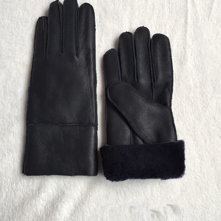 - High Quality Ladies Fashion Casual Leather Gloves Thermal Gloves Women's wool gloves in a variety of colors268W