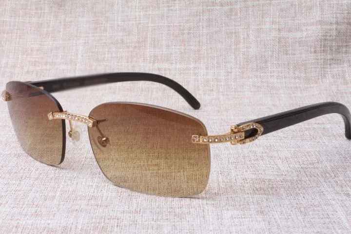 Occhiali Da Vista Unisex – Montatura Nero E Oro, Lenti Trasparenti, Stile Designer