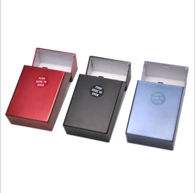 Plastic monochrome cigarette case, lengthened cigarette case, large cigarette cover